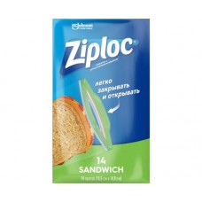 Ziploc пакеты для бутербродов 14шт